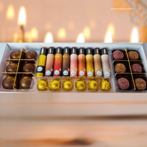 COFFRET LUMINEUX "Les Bougies de Hannoucah"
